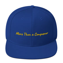 Load image into Gallery viewer, &quot;More Than a Conqueror&quot;  LIMITED EDITION Snapback Hat