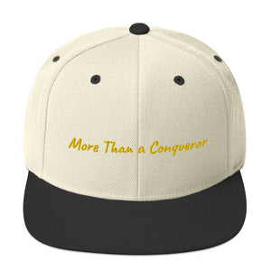 "More Than a Conqueror"  LIMITED EDITION Snapback Hat