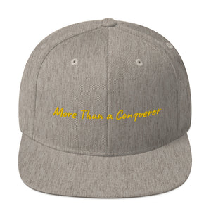 "More Than a Conqueror"  LIMITED EDITION Snapback Hat
