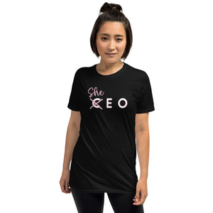 "She" E O / CEO -- Short-Sleeve Unisex T-Shirt