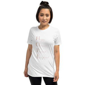 "HOPE" -- Short-Sleeve Unisex T-Shirt