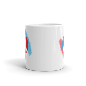 Americana logo -- White glossy mug