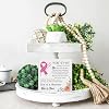 Load image into Gallery viewer, Breast Cancer Survivor Gifts for Woman, Breast Cancer Care Gifts for Women Patients, She is a Warrior Inspirational Wooden Sign Desk Decor